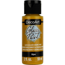 DecoArt Üvegfesték 59 ml Dijon Dijon DecoArt Glass Paint (1 db) üvegfesték