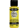 DecoArt Üvegfesték 59 ml Light Yellow Világossárga DecoArt Glass Paint (1 db)