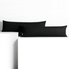 DecoKing Díszpárnahuzat AMBER szín fekete stílus klasszikus anyag dzsörzé 20x145 DecoKing lakástextília