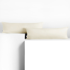 DecoKing Díszpárnahuzat AMBER szín krémszínű stílus klasszikus anyag dzsörzé 20x120 DecoKing lakástextília