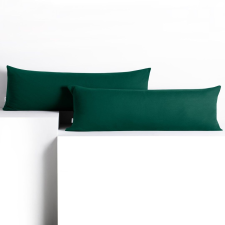 DecoKing Díszpárnahuzat AMBER szín üvegzöld stílus klasszikus anyag dzsörzé 40x200 DecoKing lakástextília