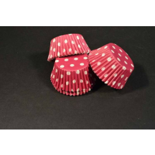 Decora Fukszia pöttyös muffin papír 75 db sütés és főzés