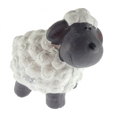 Decoration&amp;Design Kft. Kerámia bárány fehér party kellék