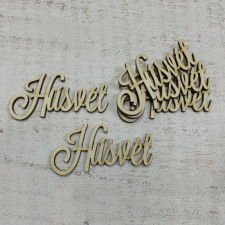 Decorolla Fa felirat &quot;Húsvét&quot; 7,5cm dekorációs kellék