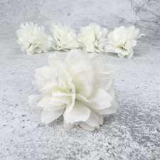 Decorolla Selyemvirágfej - Kerti szegfű, fehér 4,5*4cm, 5/cs 8280FEH kerti dekoráció