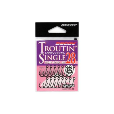  Decoy 28 Troutin Single #4 egyágú horog 16 db/csg horog