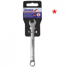 DEDRA 1446P csillag-villás kulcs crv 12mm pvc tartóval barkácsolás, csiszolás, rögzítés