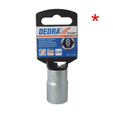 DEDRA 16A309P hatlapú 1/2&quot;&quot; dugókulcs 9mm, pvc taróval barkácsolás, csiszolás, rögzítés