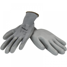 DEDRA BH1009R09 pu védőkesztyű, 9 méret barkácsolás, csiszolás, rögzítés