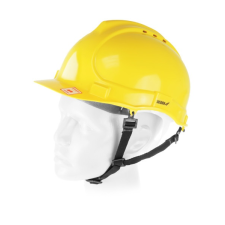 DEDRA BH1084 védősisak sárga barkácsolás, csiszolás, rögzítés
