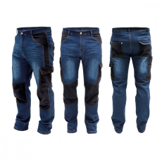 DEDRA BH45SP-LD farmernadrág, méret ld, denim 280g/m2
