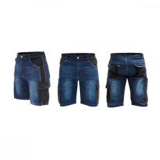 DEDRA BH45ST-S farmer rövidnadrág, méret s, denim 280g/m2