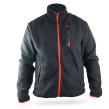 DEDRA BH6PB-XXXL polár felső 300g/m2, méret xxxl, szín fekete barkácsolás, csiszolás, rögzítés