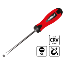 DEDRA Csavarhúzó lapos 6x125mm, CrV csavarhúzó