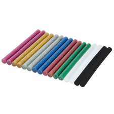 DEDRA DED7575 ragasztópatron piros csillám 8db 8x100mm barkácsolás, csiszolás, rögzítés