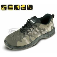 DEDRA Dedra BH9M5-39 Munkavédelmi cipő zöld terepmintás 39-es (BH9M5-39) munkavédelmi cipő