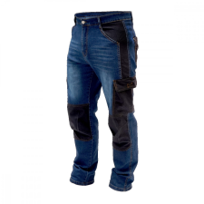 DEDRA Farmernadrág, méret S, denim 280g/m2 munkaruha