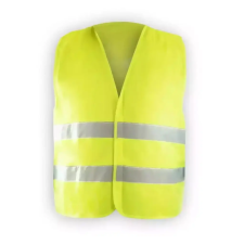 DEDRA Fényvisszaverő mellény méret XL, 2 sáv láthatósági ruházat