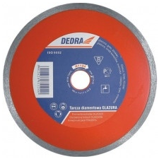 DEDRA H1121 folyamatos vágóélű gyémánttárcsa csempelapok vágásához 115x22,2mm barkácsolás, csiszolás, rögzítés