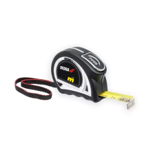 DEDRA M876 8m/25mm mérőszalag, automata blokkolás, nylon szalag barkácsolás, csiszolás, rögzítés