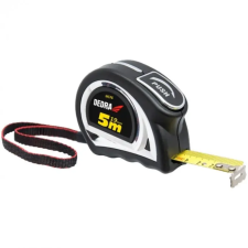 DEDRA M876P 8m/25mm mérőszalag, automata blokkolás, nylon szalag, akasztó barkácsolás, csiszolás, rögzítés