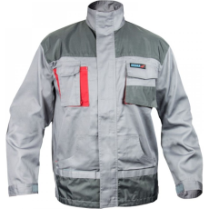 DEDRA Munkavédelmi Kabát S/48-as Méretben Szürke (BH3BL-S)
