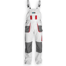 DEDRA Munkavédelmi Kertésznadrág M/50-es Méretben Fehér (BH4SO-M)