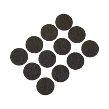DEDRA Öntapadó filcpárna készlet 12db, kerek, 22mm, bronz színű bútor