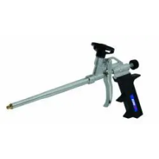 DEDRA PUR-hab kinyomó fém pisztoly, sárgaréz fúvóka (1201-21) kőműves és burkoló szerszám