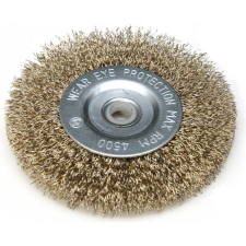 DEDRA Réz Bevonatú Korong Drótkefe 100 mm (F33-100) barkácsgép tartozék