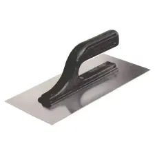 DEDRA Simító, sima, rozsdamentes acél 270x130mm kőműves és burkoló szerszám