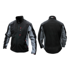 DEDRA Softshell kabát, méretek: XXL ,96% poliészter+ 4% elasztán