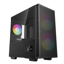 Deepcool CH360 DIGITAL Számítógépház - Fekete (R-CH360-BKAPE3D-G-1) számítógép ház