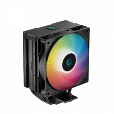 Deepcool CPU Cooler - AG400 DIGITAL ARGB (31,6 dB; max, 128,93 m3/h; 4pin csatlakozó, 4 db heatpipe, 12cm, PWM, A-RGB) hűtés