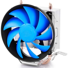 Deepcool CPU Cooler - GAMMAXX 200T (17,8-26,1dB, max. 92,17 m3/h, 3pin csatlakozó, 2 db heatpipe, 12cm, PWM) hűtés