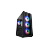 Deepcool MATREXX 50 ADD-RGB 4F táp nélküli ablakos ház fekete (DP-ATX-MATREXX50-AR-4F-NE) (DP-ATX-MATREXX50-AR-4F-NE)
