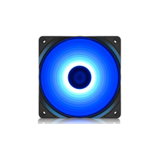 Deepcool RF 120 B ház hűtő ventilátor kék LED 12cm (DP-FLED-RF120-BL) hűtés