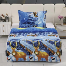 DEER Karácsonyi mikroplüss pléd 180 x 200 deer180 karácsonyi textilia