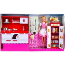  Defa Lucy baba konyhája babával - 30 cm baba