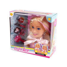 Defa Lucy sminkelhető babafej - 18 cm baba