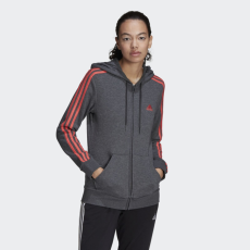 Default Adidas Pulóver zip W 3S FT FZ HD női
