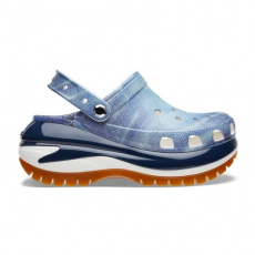 Default Crocs Papucs, szandál Classic Mega Crush Denim Clog unisex