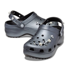 Default Crocs Papucs, szandál Classic Platform Crystals Pearls Clog W női női papucs