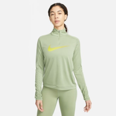 Default Nike Pulóver Nike Dri-FIT Swoosh-Women's 1/4-Zip Long-Sleeve Running Mid Layer női