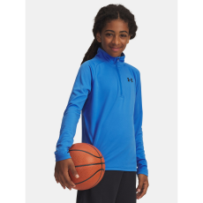 Default Under Armour Hosszú ujjú póló Fiú póló Under Armour UA Tech 2.0 1/2 Zip-BLU fiú