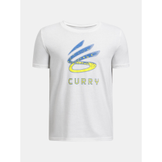 Default Under Armour Póló Fiú póló Under Armour Curry Logo Tee fiú