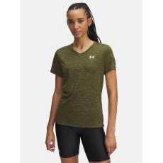 Default Under Armour Póló Nõi póló Under Armour Tech SSV- Twist-GRN női