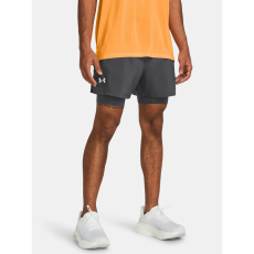 Default Under Armour Short Férfi rövidnadrág Under Armour UA LAUNCH 5'' 2-IN-1 SHORTS férfi