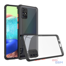 Defender Samsung A03S Defender Hybrid Hátlap - Fekete tok és táska