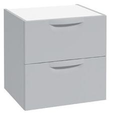 Defra Flou szekrény 50x43x50 cm oldalt függő szürke 259-B-05006 fürdőszoba bútor